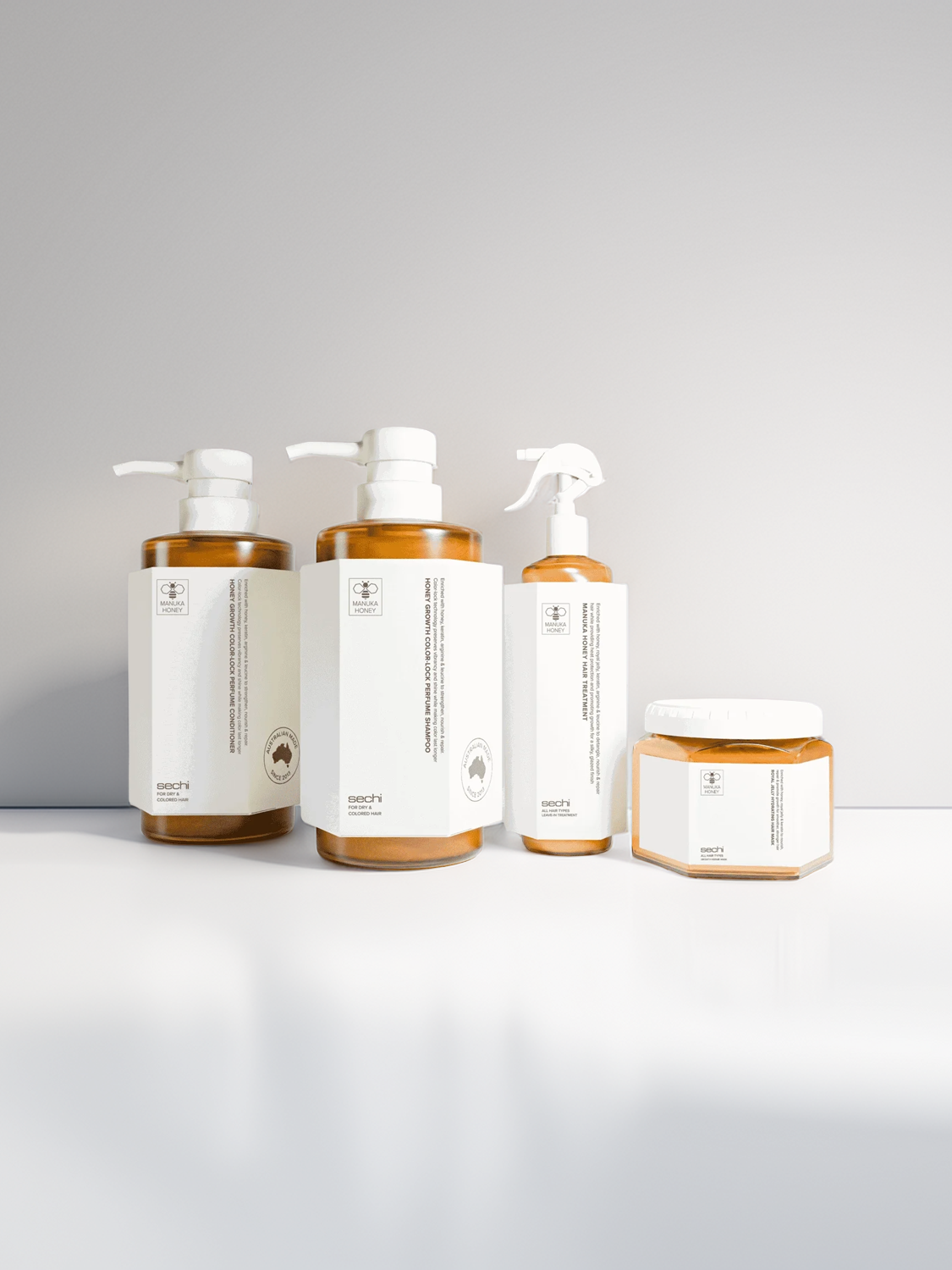 Sechi Ultimate Honey Color Lock Growth Set