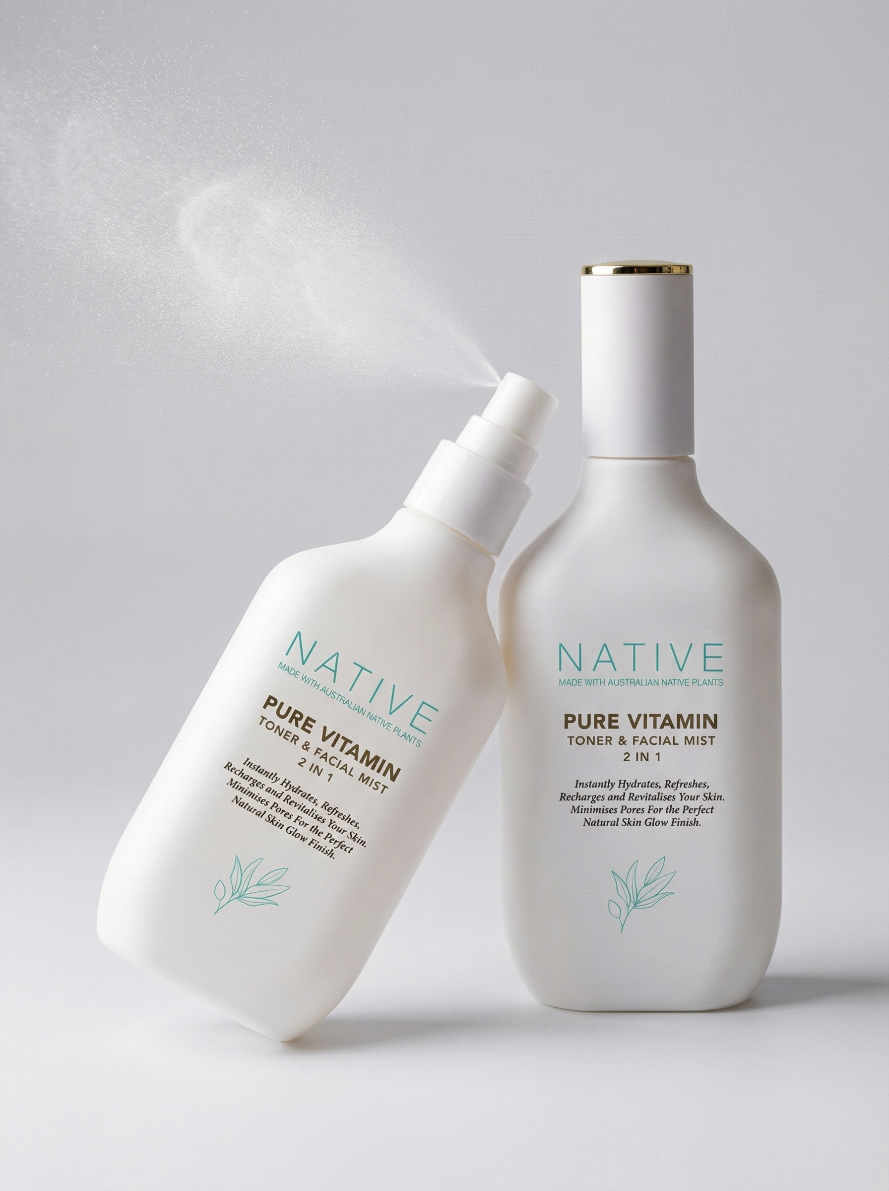 PURE VITAMIN TONER + FACIAL MIST 2-IN-1