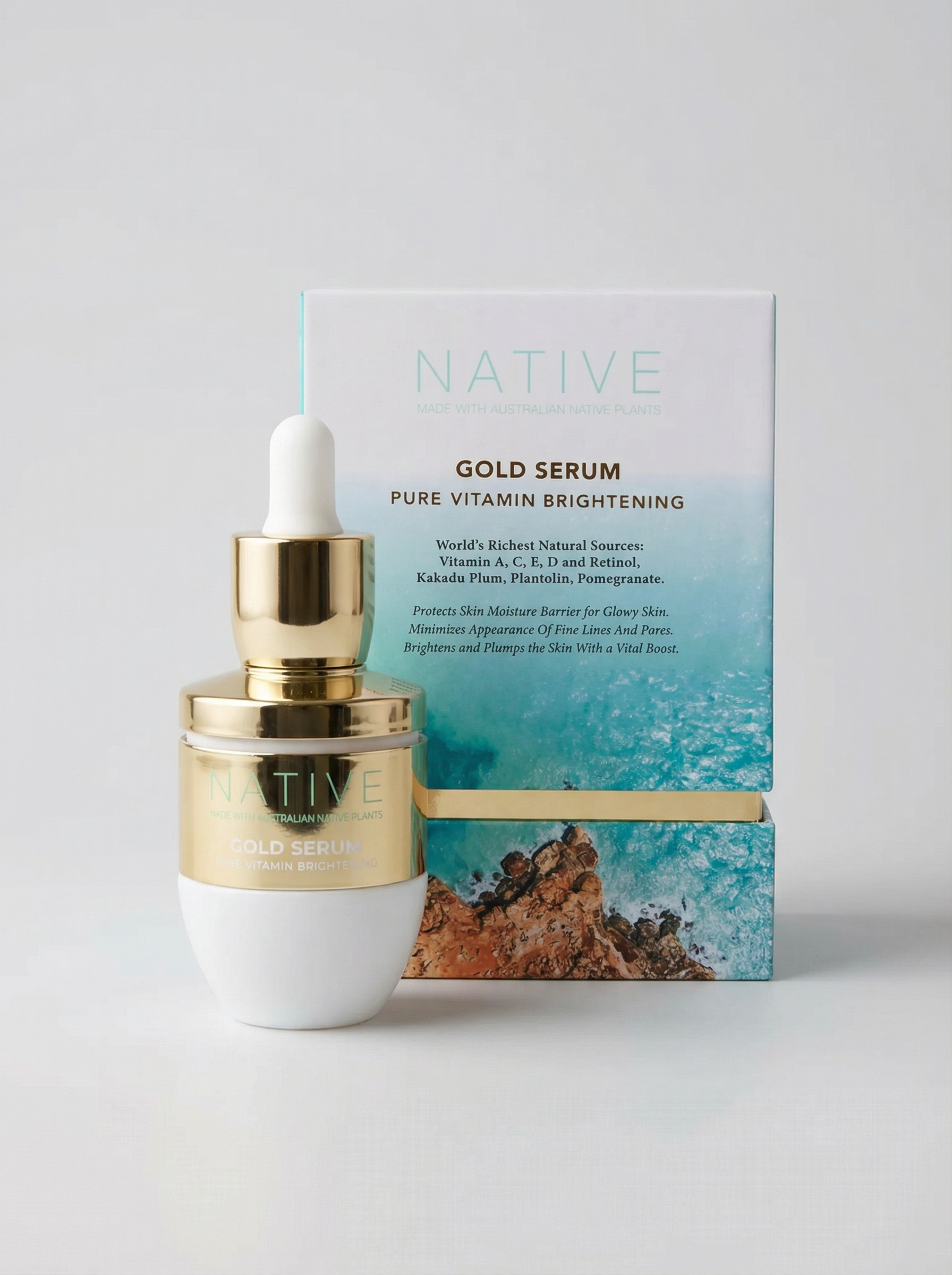 GOLD PURE VITAMIN BRIGHTENING SERUM