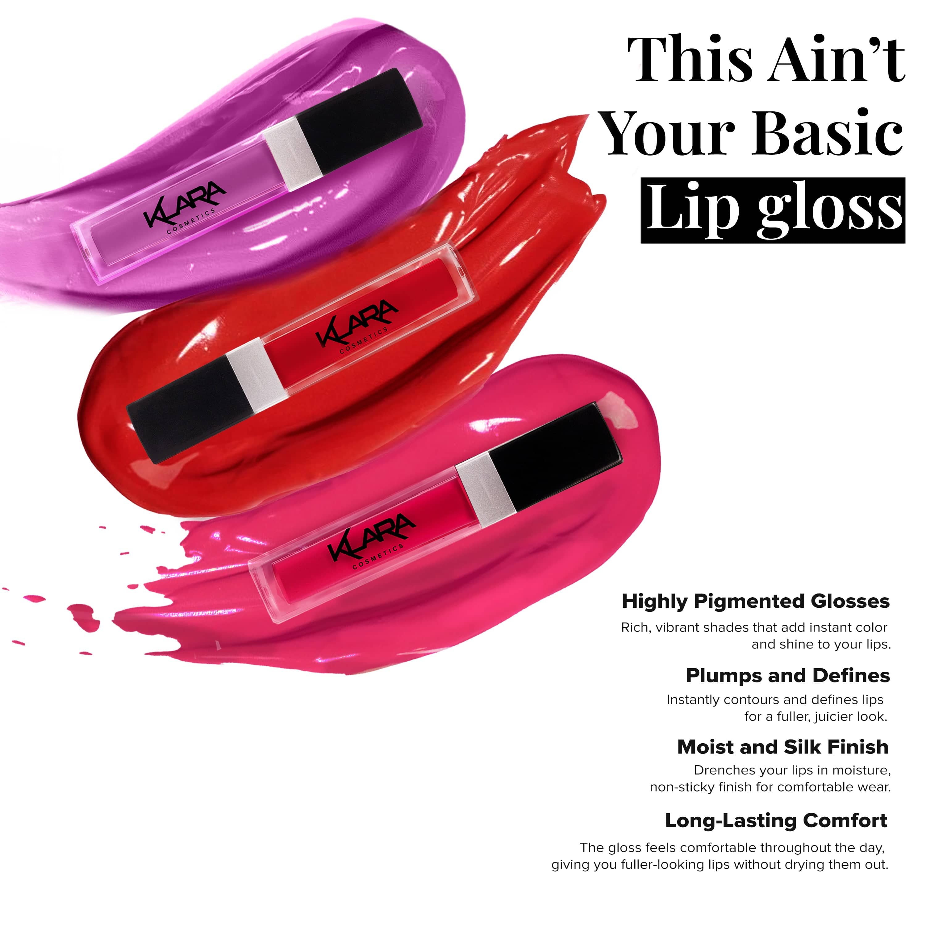 Luxe Lip Gloss - Klara Cosmetics