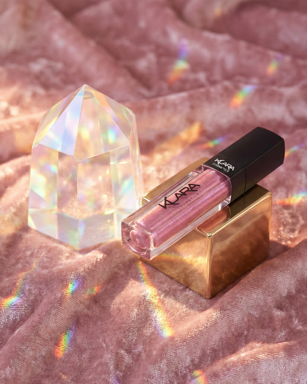 Diamond Kiss Proof Lipstick | Metallic Shimmer Sculpting