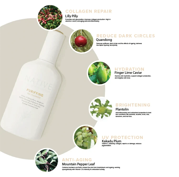 Native Double Cleanse | Make Up Removal Routine - Klara Cosmetics