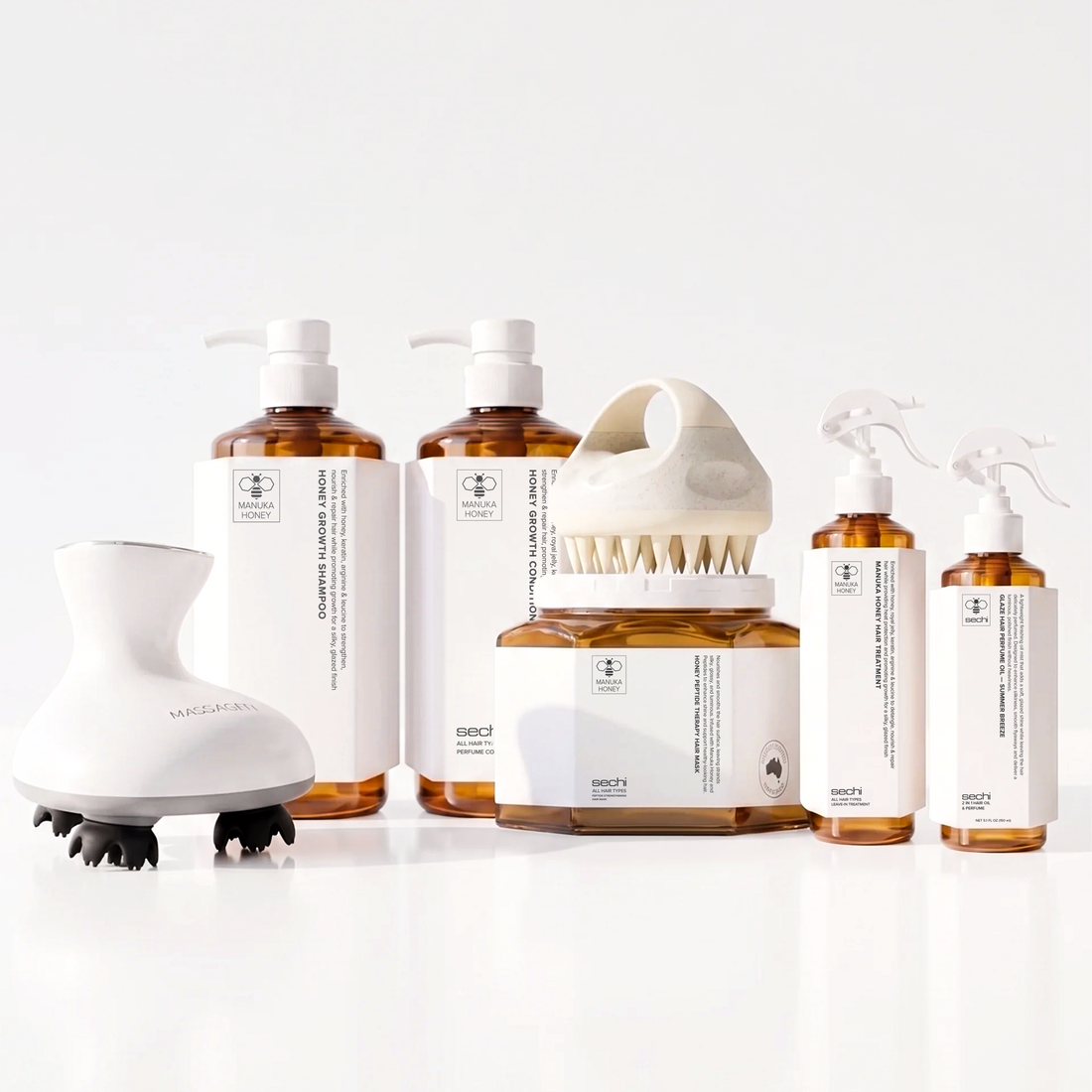 The Complete Hair Growth & Scalp Therapy Set