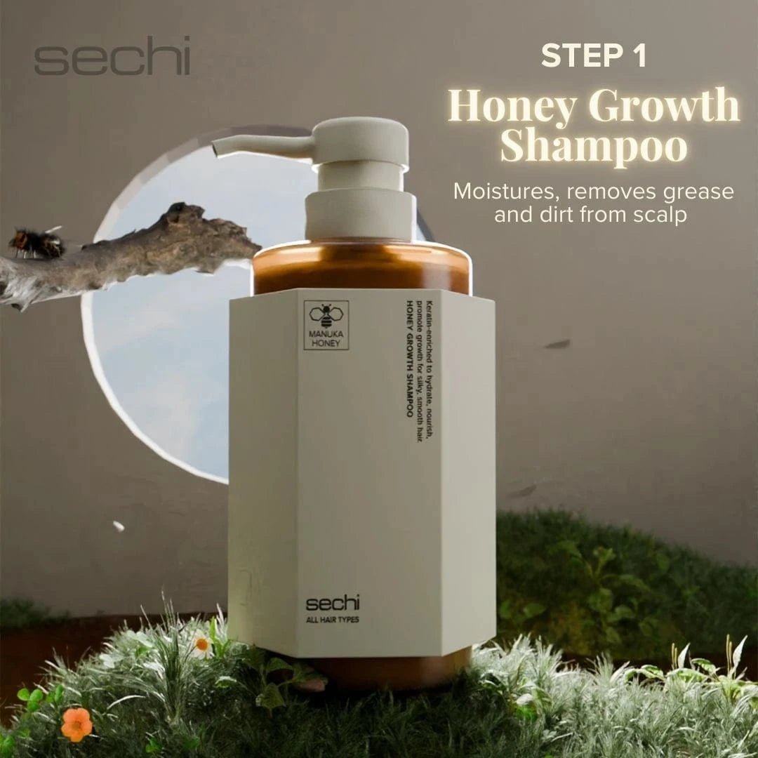Sechi Honey Color Lock Growth Bare Minimum Trio
