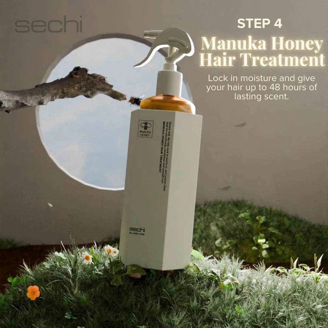 Sechi Honey Color Lock Growth Bare Minimum Trio