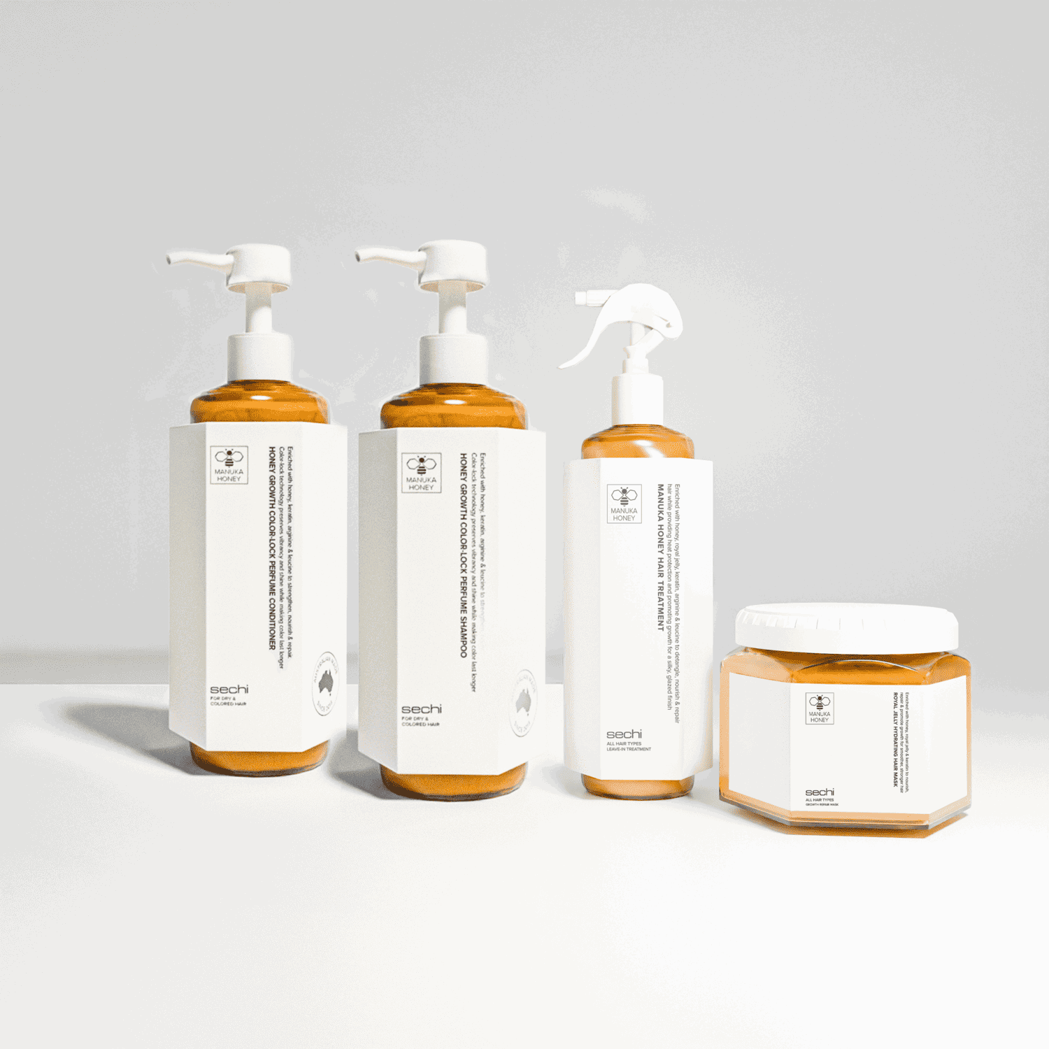 Sechi Ultimate Honey Colour Lock Growth Set