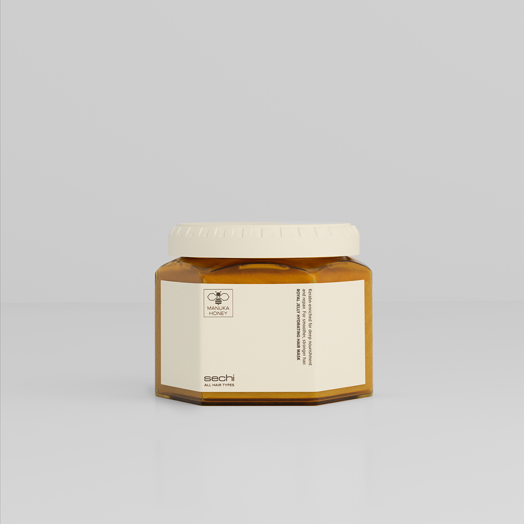 Royal Jelly Hydrating Hair Mask - Klara Cosmetics