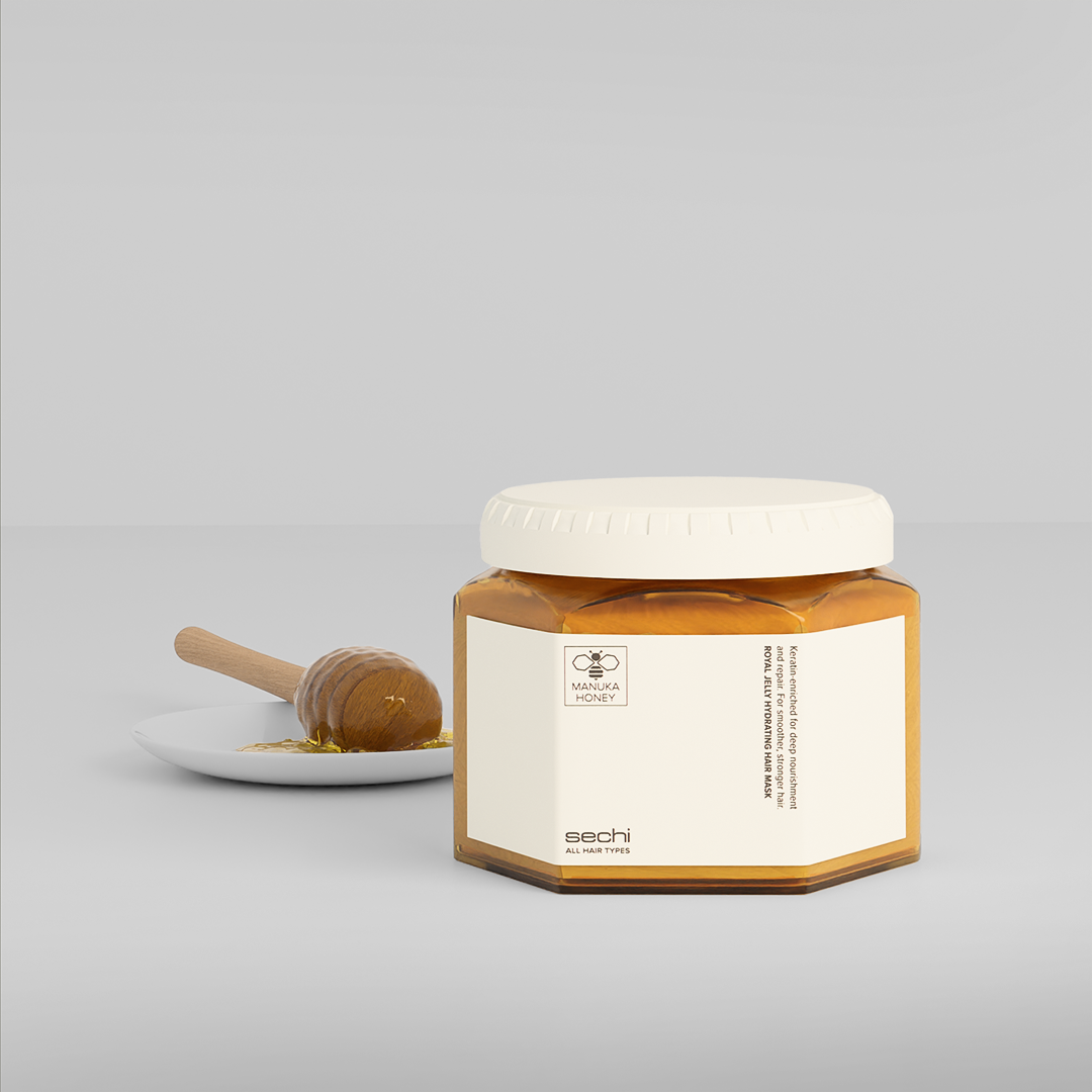 Royal Jelly Hydrating Hair Mask - Klara Cosmetics