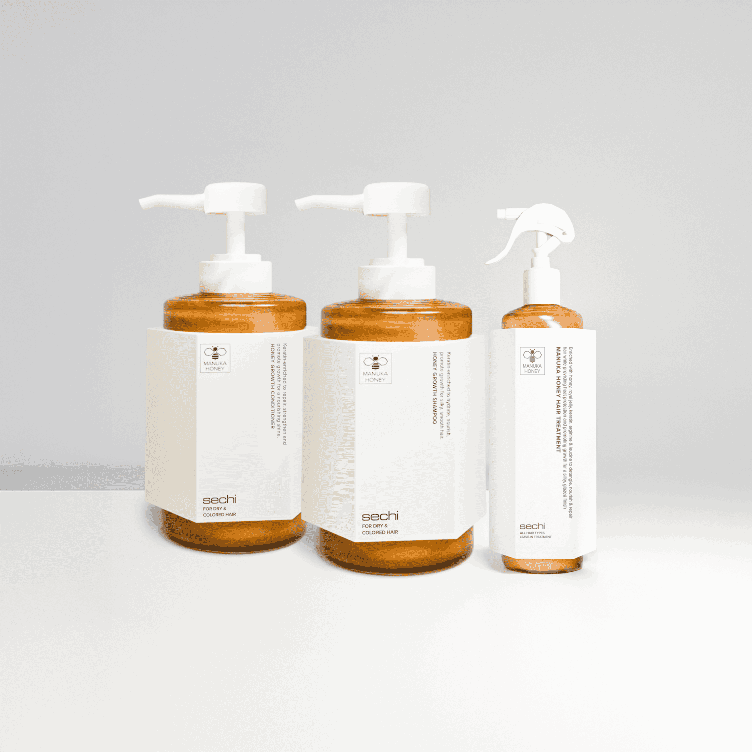 Sechi Honey Growth Bare Minimum Trio