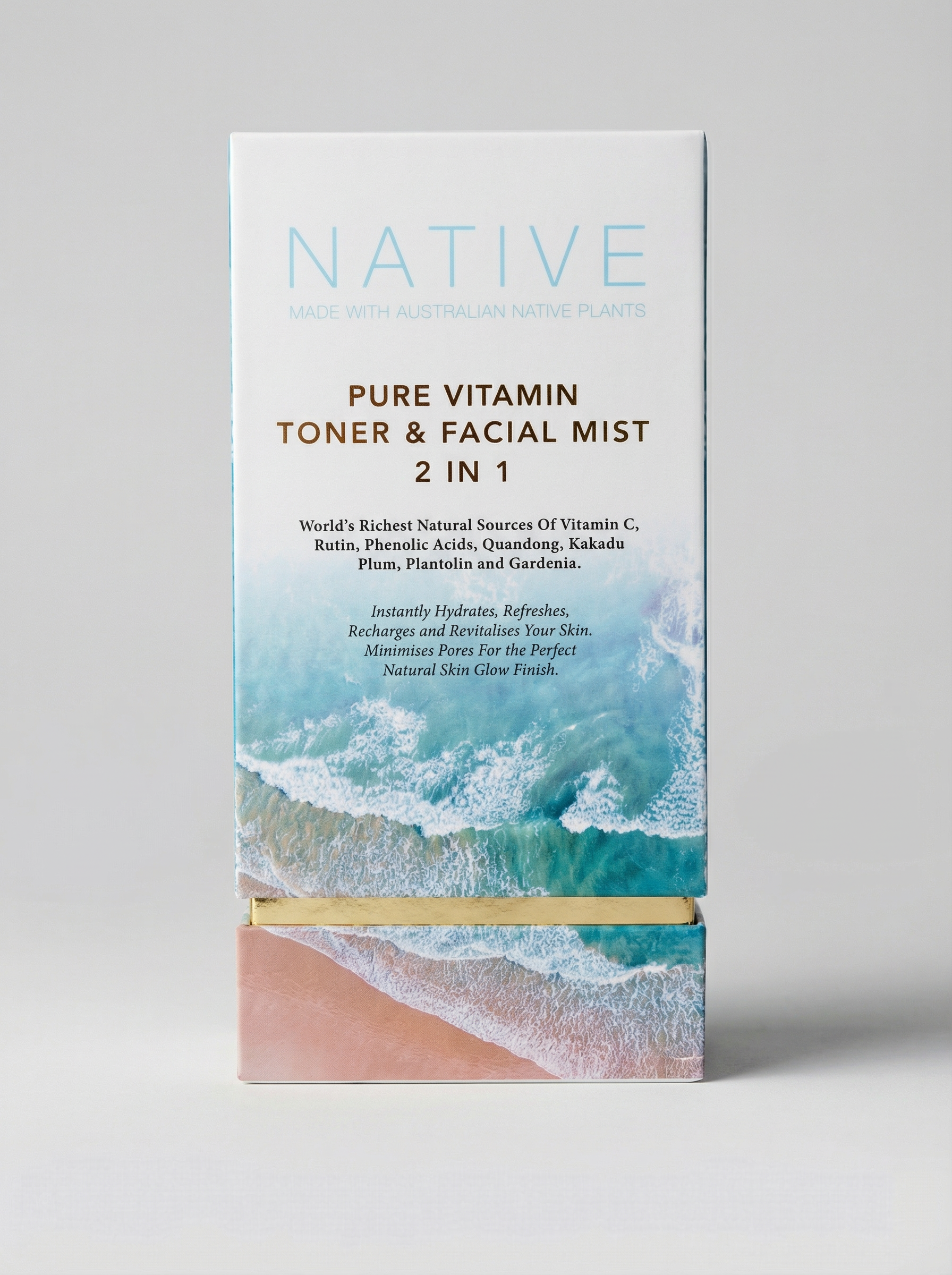 PURE VITAMIN TONER + FACIAL MIST 2-IN-1