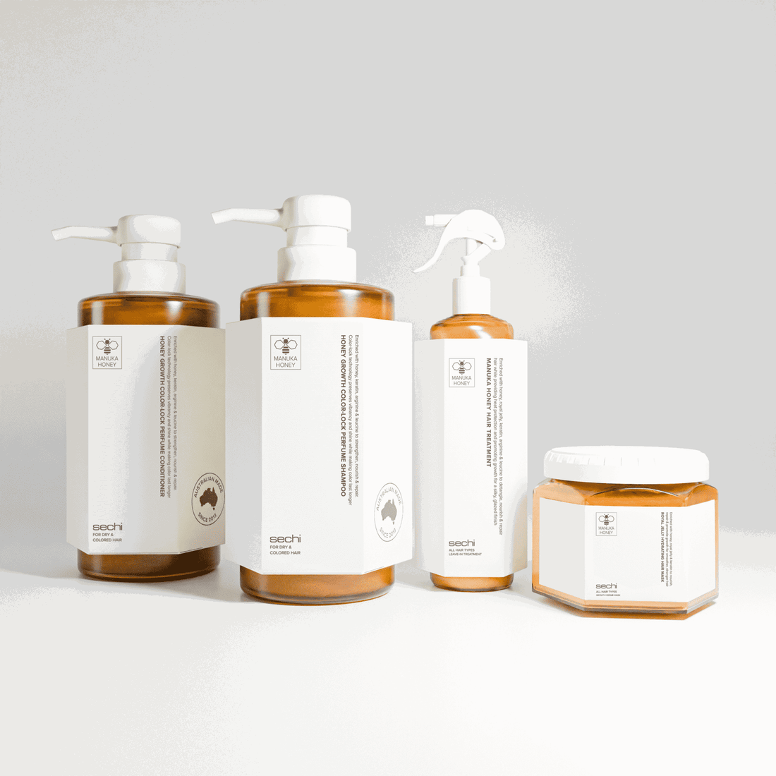 Sechi Ultimate Honey Colour Lock Growth Set