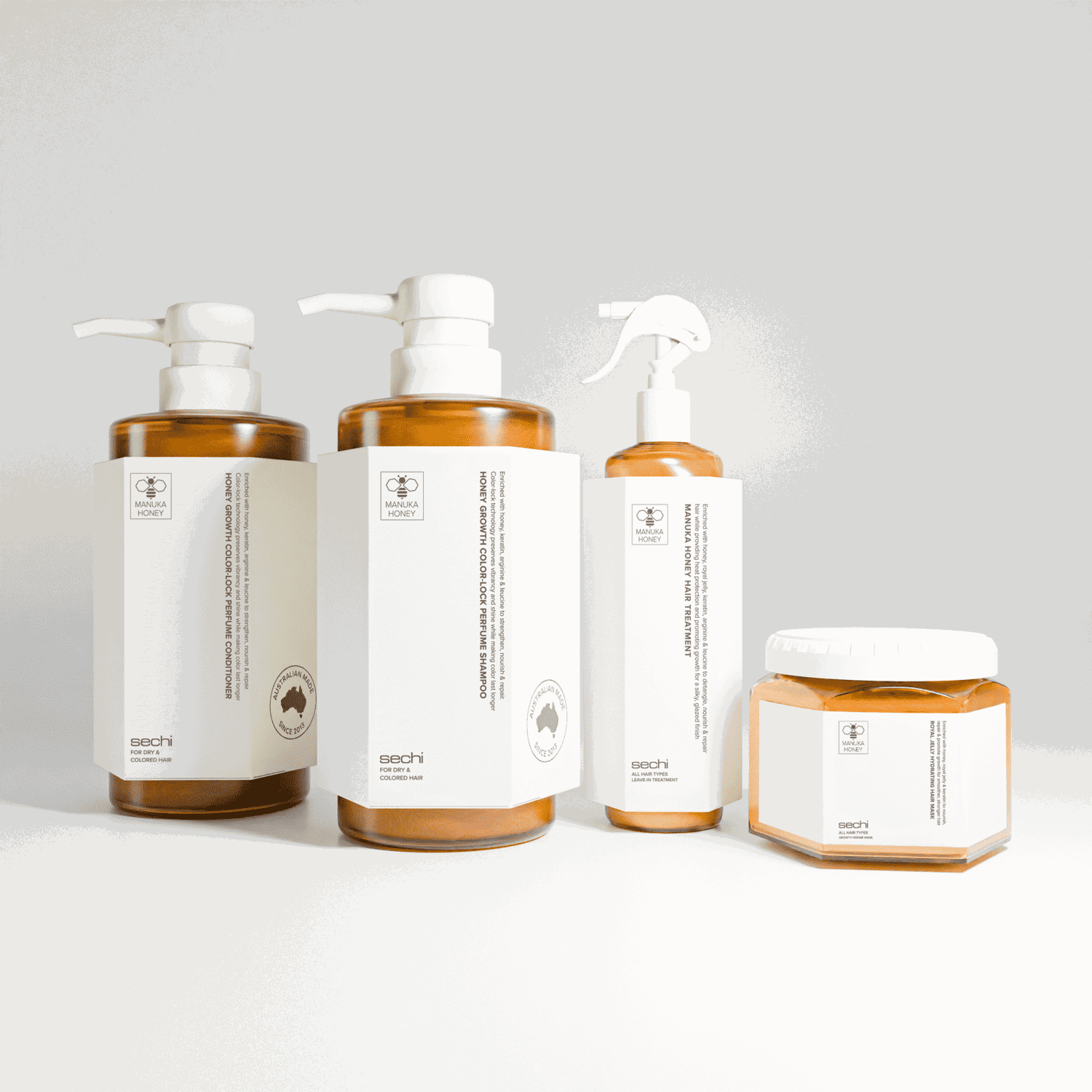 Sechi Ultimate Honey Colour Lock Growth Set