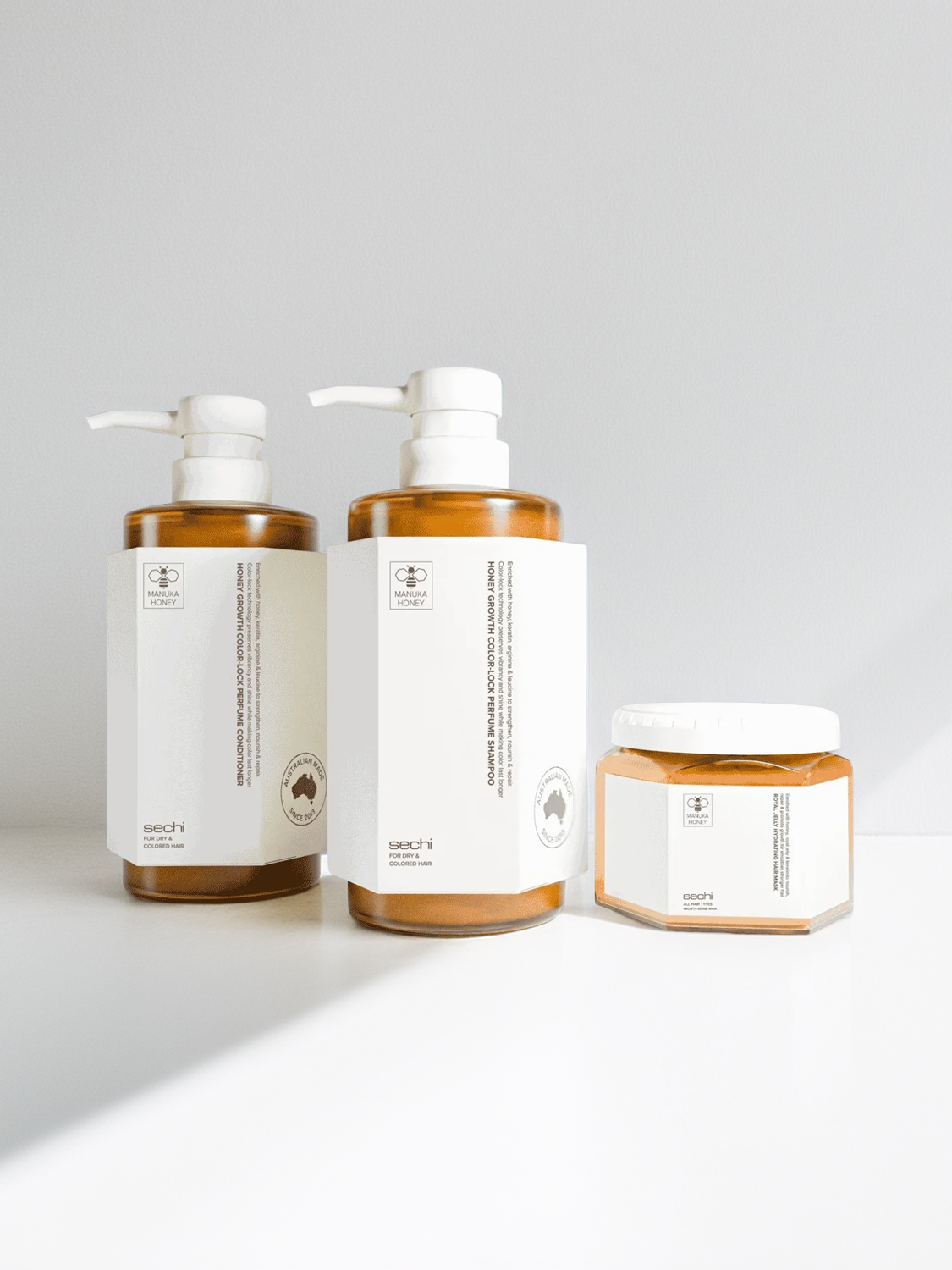 Sechi Honey Color Lock Deep Nourish Set