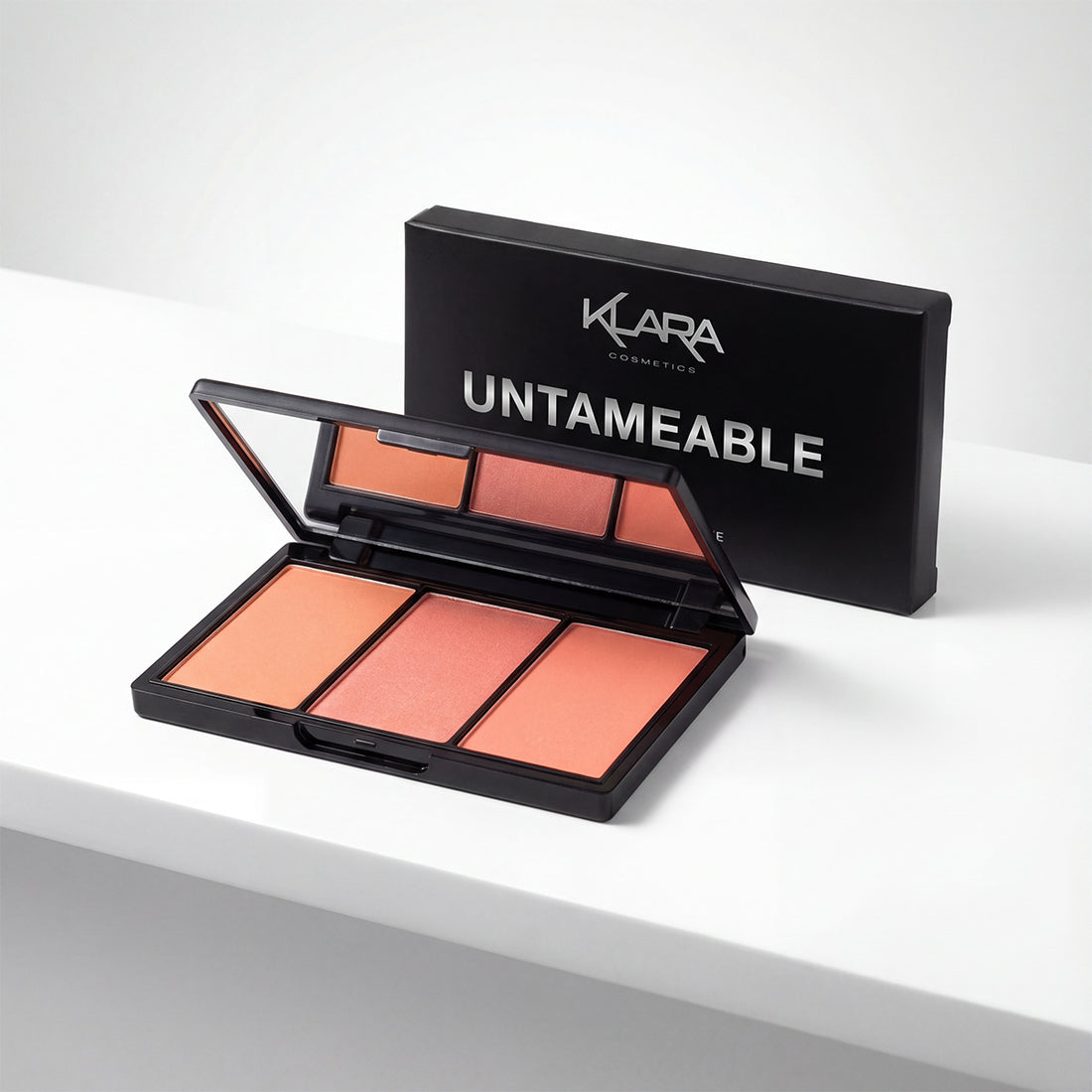 Untameable - 3 Shade Blush Contour Eyeshadow Palette