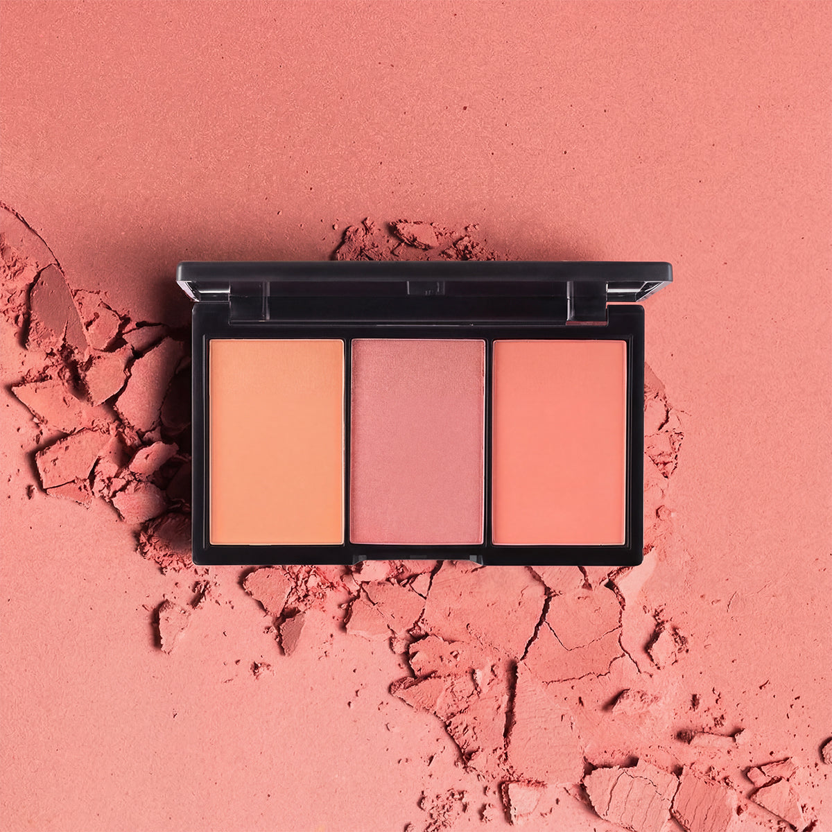 Untameable - 3 Shade Blush Contour Eyeshadow Palette