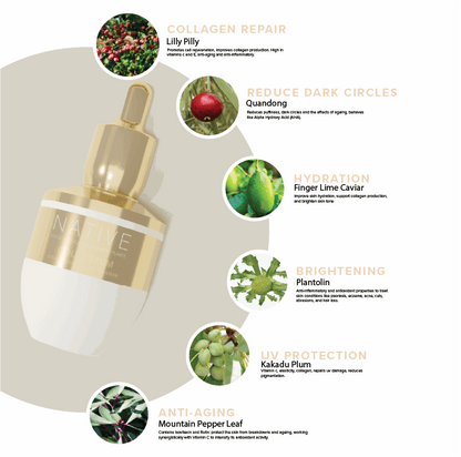 Gold Pure Vitamin Brightening Serum - Klara Cosmetics