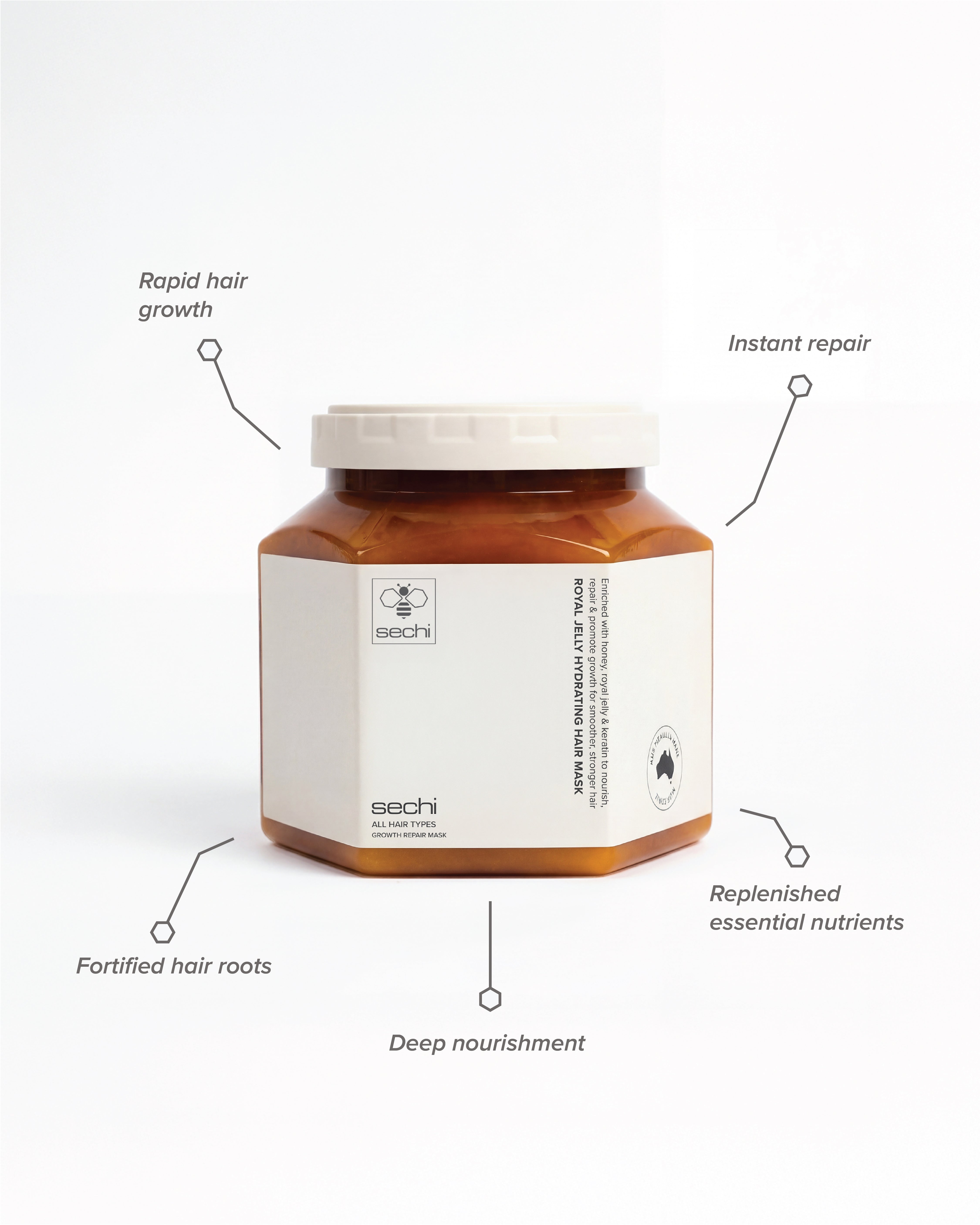 Royal Jelly Hydrating Hair Mask