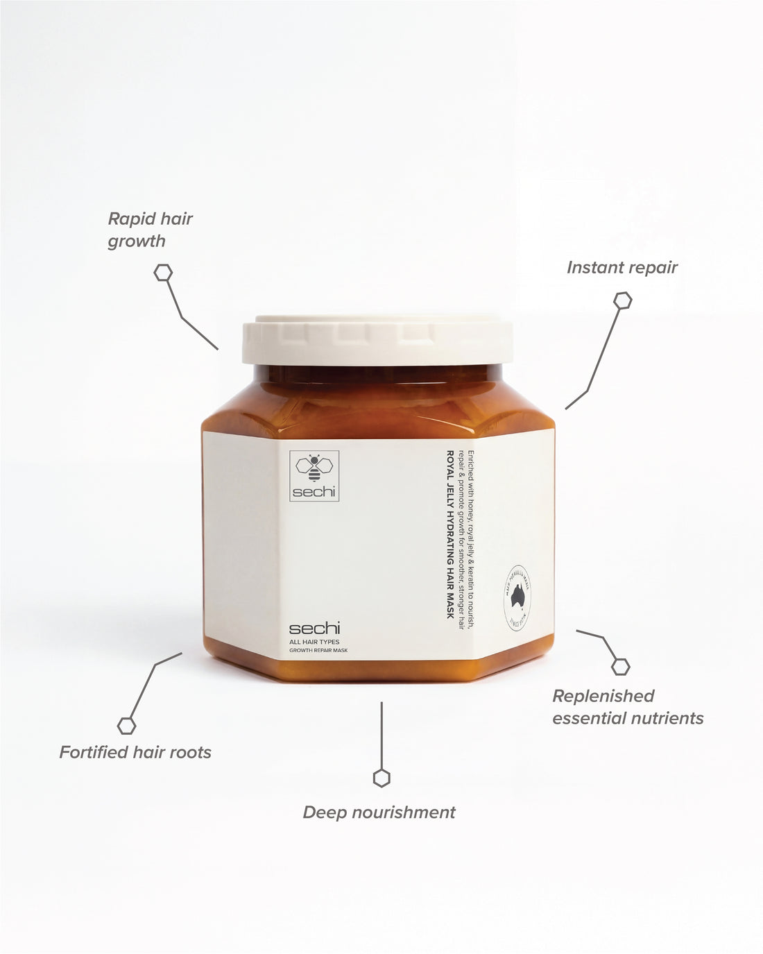 Royal Jelly Hydrating Hair Mask