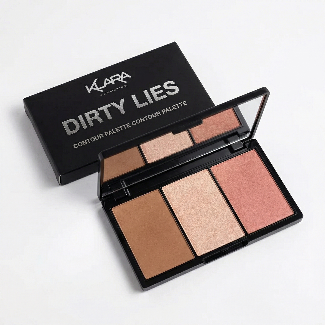 Dirty Lies - 3 Shade Contour, Bronzer, Highlighter