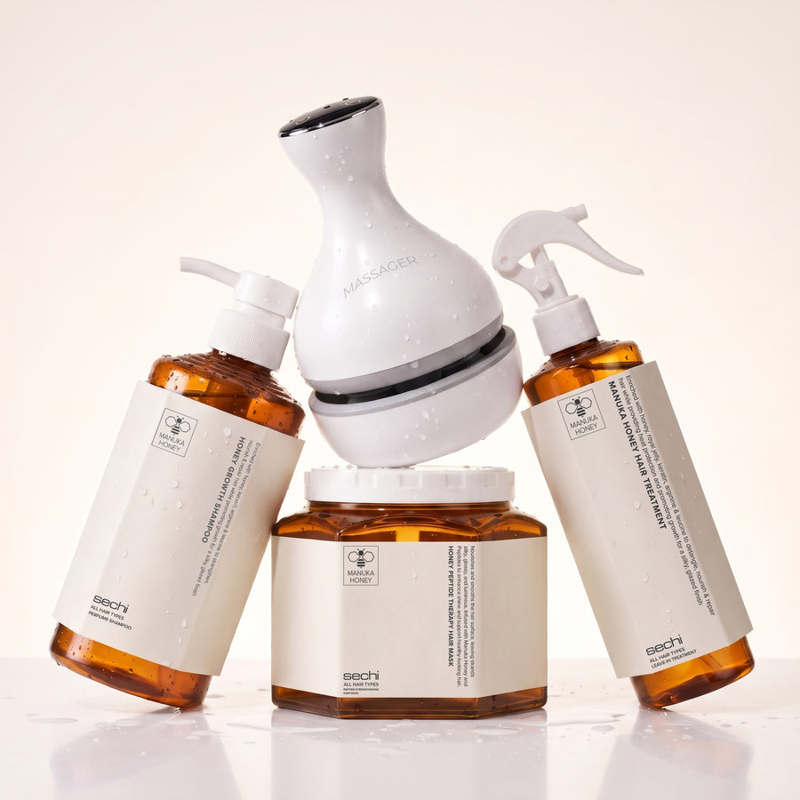 Sechi Japanese Head Spa – Scalp Hair Growth Stimulation Treatment
