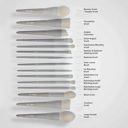 Lux Brush Set - Klara Cosmetics