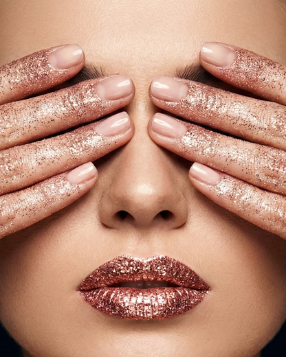 Diamond Kiss Proof Lipstick | Metallic Shimmer Sculpting