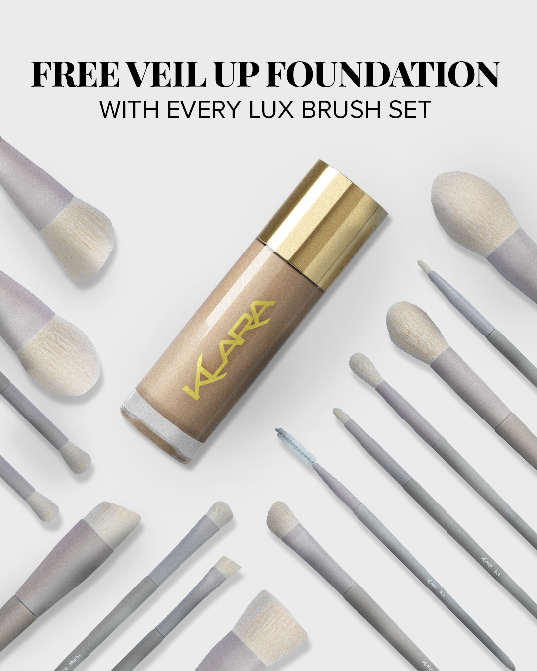 Lux Brush Set (Free Veil Up Foundation)