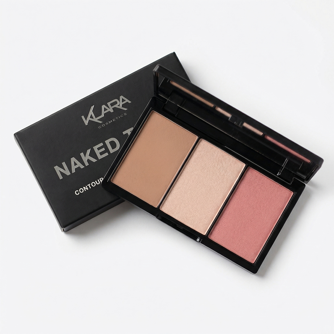 Naked Truth - 3 Shade Contour, Bronze, Blush and Highlight Palette