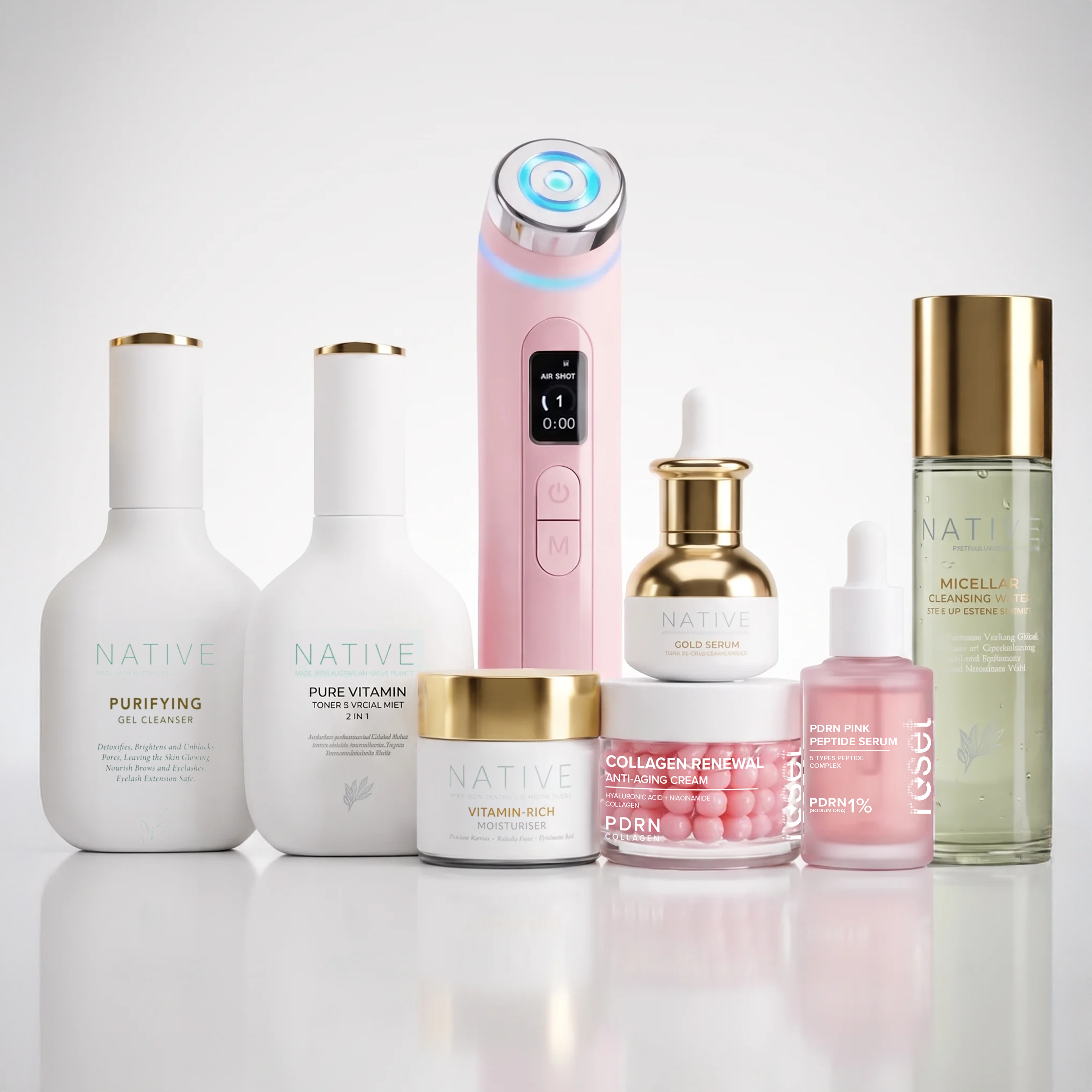 PDRN Pink Glow Boost Home Aesthetic Full Set