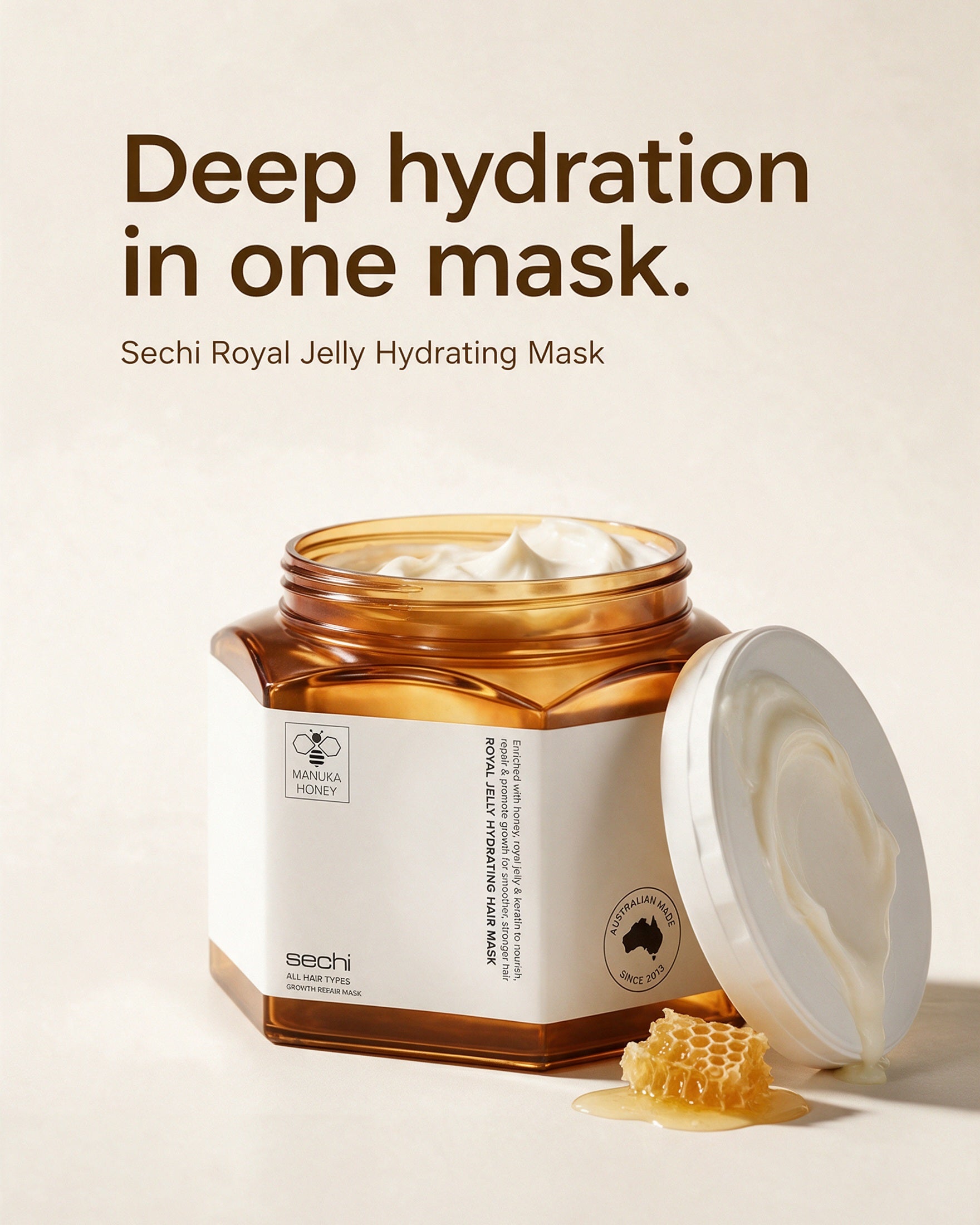 Royal Jelly Hydrating Hair Mask