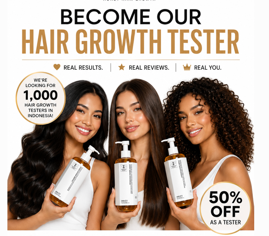 BECOME OUR HAIR GROWTH TESTER