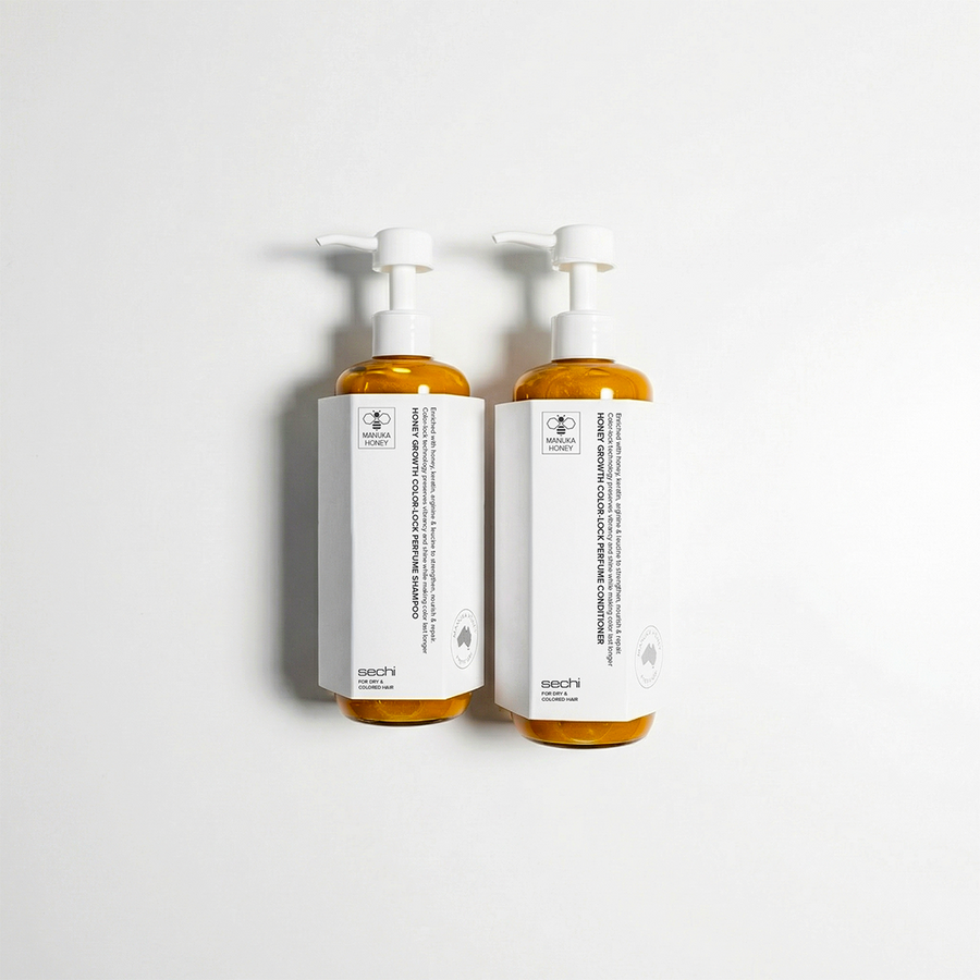 Sechi Honey Growth Color Lock Shampoo & Conditioner Set