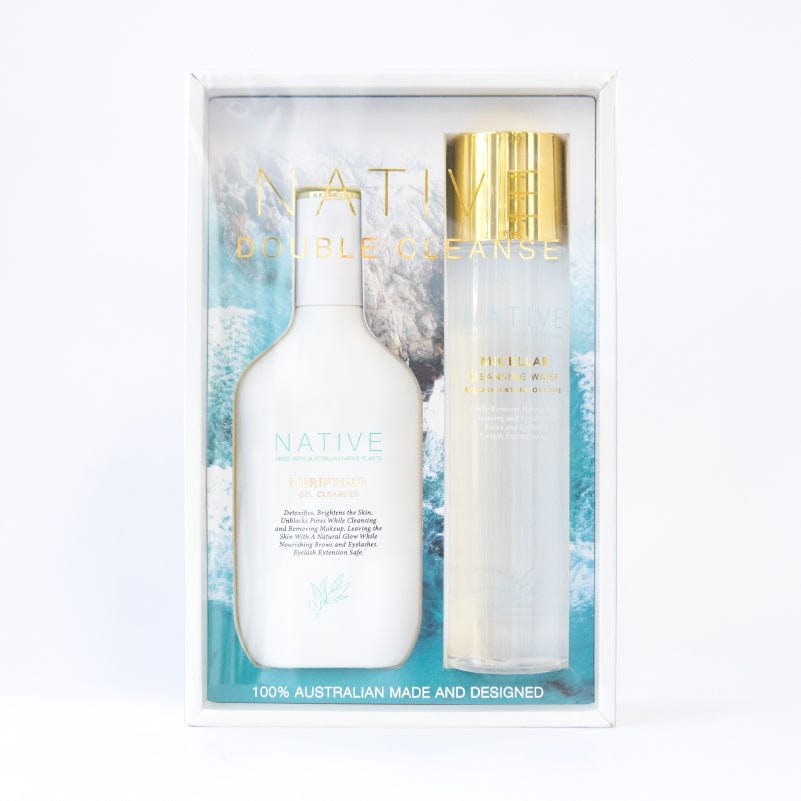 Native Double Cleanse | Make Up Removal Routine