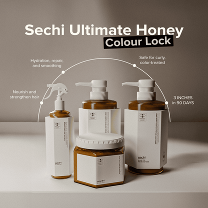 Sechi Ultimate Honey Color Lock Growth Set