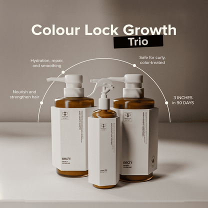 Sechi Honey Color Lock Growth Bare Minimum Trio
