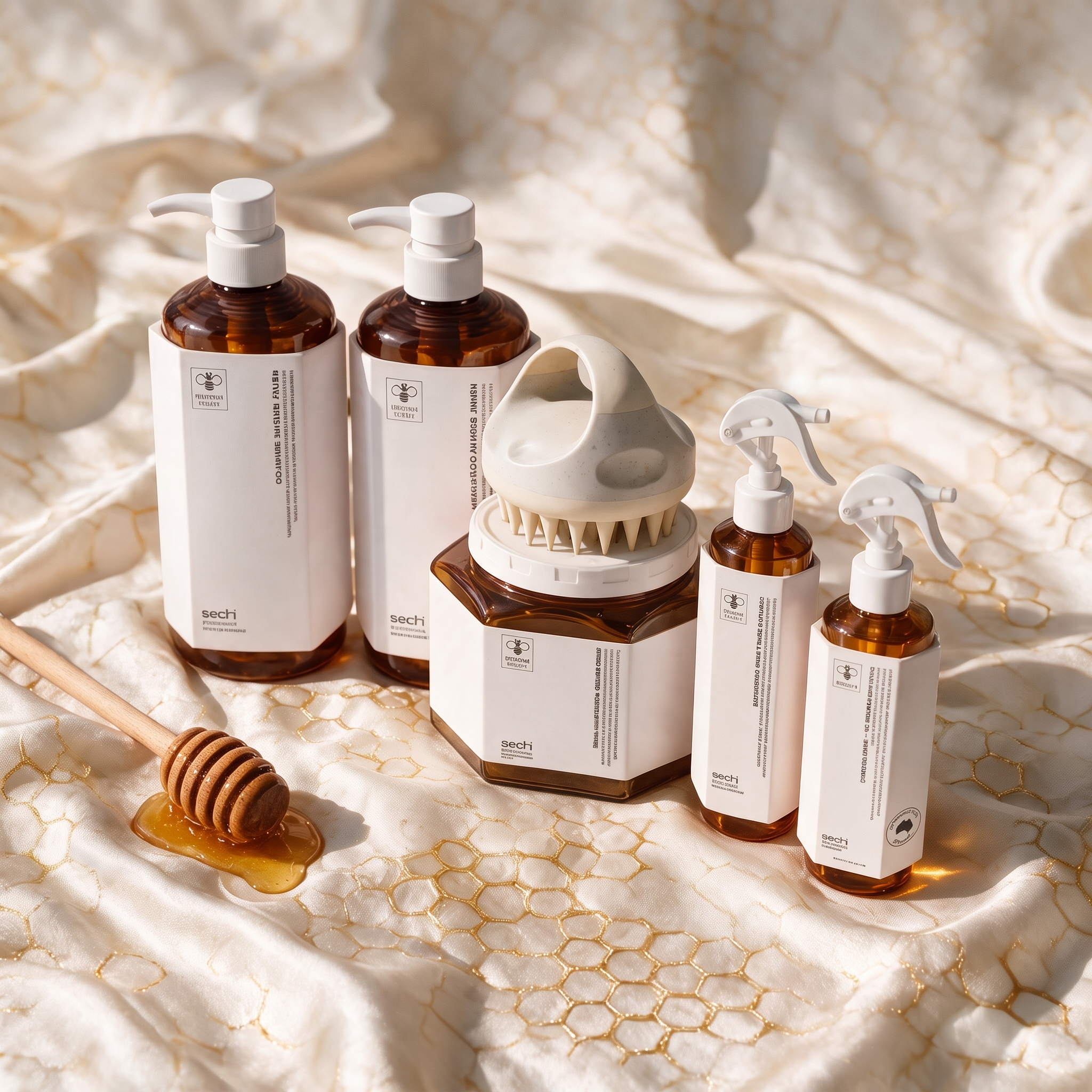 Sechi Glazed Hair & Growth with Peptide + Honey