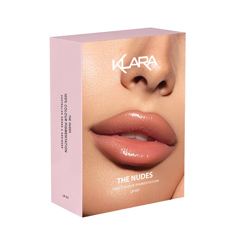 The Nudes Lip Kit - Klara Cosmetics