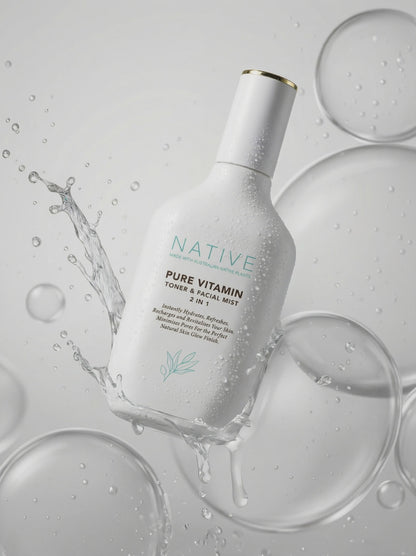 PURE VITAMIN TONER + FACIAL MIST 2-IN-1
