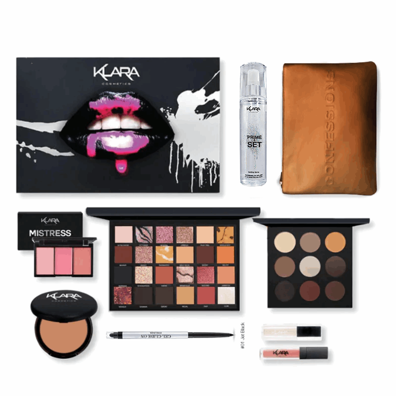 Wow Pack Ultimate Makeup Set - Klara Cosmetics