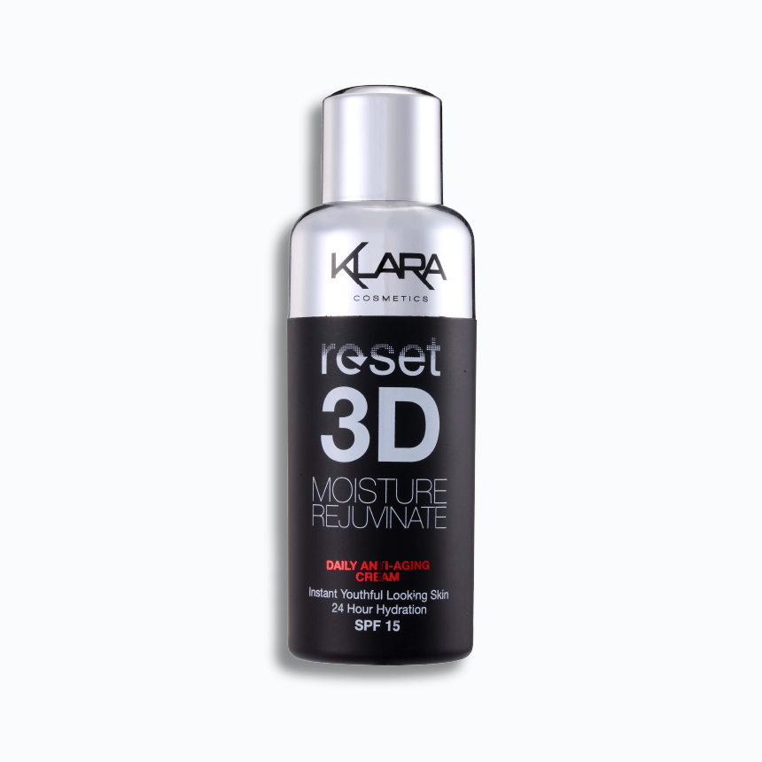 Reset 3D Moisture Rejuvenate Daily Anti-Aging Cream - Klara Cosmetics