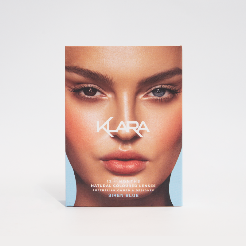 Cosmetic Contact Lenses | Siren Blue - Klara Cosmetics